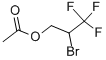 2-Bromo-3,3,3-trifluoropropyl acetate Structure,383-68-6Structure