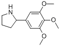 2-(3,4,5-Trimethoxy-phenyl)-pyrrolidine Structure,383127-12-6Structure