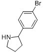 2-(4-Bromo-phenyl)-pyrrolidine Structure,383127-22-8Structure