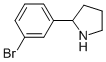 2-(3-Bromo-phenyl)-pyrrolidine Structure,383127-79-5Structure