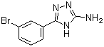 5-(3-Bromophenyl)-4H-1,2,4-triazol-3-amine Structure,383130-99-2Structure