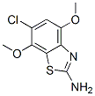 2-Amino-6-chloro-4,7-dimethoxybenzothiazole Structure,383131-51-9Structure