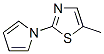 Thiazole, 5-methyl-2-(1h-pyrrol-1-yl)- (9ci) Structure,383142-66-3Structure