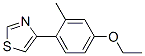 Thiazole, 4-(4-ethoxy-2-methylphenyl)- (9ci) Structure,383145-00-4Structure