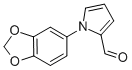 1-(1,3-Benzodioxol-5-yl)-1h-pyrrole-2-carbaldehyde Structure,383147-55-5Structure