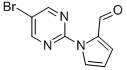 1-(5-Bromo-2-pyrimidinyl)-1H-pyrrole-2-carbaldehyde Structure,383147-57-7Structure