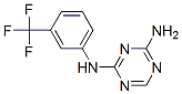 N-(3-trifluoromethyl-phenyl)-[1,3,5]triazine-2,4-diamine Structure,3832-69-7Structure