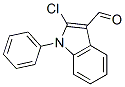 2-Chloro-1-phenyl-1H-indole-3-carbaldehyde Structure,38367-40-7Structure