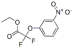 Difluoro-(3-nitro-phenoxy)-acetic acid ethyl ester Structure,383670-91-5Structure