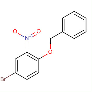 1-Benzyloxy-4-bromo-2-nitrobenzene Structure,383868-64-2Structure