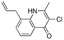 4(1H)-quinolinone,3-chloro-2-methyl-8-(2-propenyl)-(9ci) Structure,383877-33-6Structure