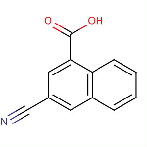 3-Cyano-1-naphthoic acid Structure,3839-18-7Structure