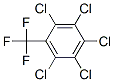 2,3,4,5,6-Pentachloro(trifluoromethyl) benzene Structure,384-83-8Structure