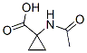 Cyclopropanecarboxylic acid,1-(acetylamino)-(9ci) Structure,38409-70-0Structure