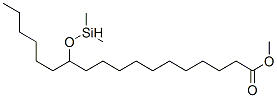 12-[(Dimethylsilyl)oxy]octadecanoic acid methyl ester Structure,38429-53-7Structure