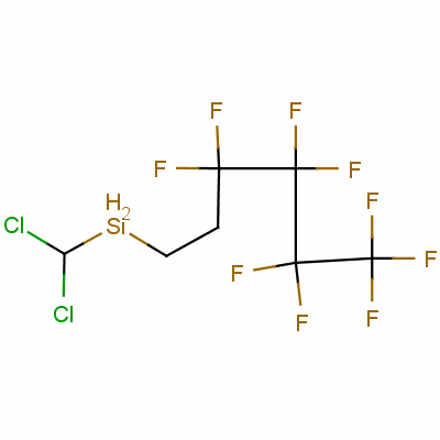 (1H,1h,2h,2h-perfluoro-n-hexyl)methyldichloro-silane Structure,38436-16-7Structure