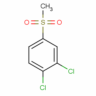 1,2-Dichloro-4-(methylsulfonyl)benzene Structure,38452-47-0Structure