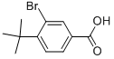 3-Bromo-4-tert-butylbenzoic acid Structure,38473-89-1Structure