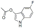 1H-Indol-3-ol, 5-fluoro-, 3-acetate Structure,3849-75-0Structure