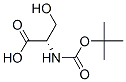 Serine, n-[(1,1-dimethylethoxy)carbonyl]- (9ci) Structure,3850-40-6Structure