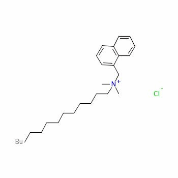 Dimethyl (naphthylmethyl)tetradecylammonium chloride Structure,38510-43-9Structure