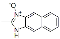 2-Methyl-1h-naphtho[2,3-d]imidazole 3-oxide Structure,38515-18-3Structure