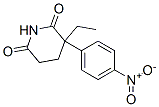 3-Ethyl-3-(4-nitrophenyl)piperidine-2,6-dione Structure,38527-73-0Structure