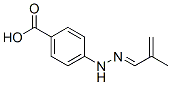 Benzoic acid,4-[(2-methyl-2-propenylidene)hydrazino]-(9ci) Structure,385406-46-2Structure