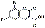 6,8-Dibromo-2-oxo-2H-chromene-3-carboxylic acid Structure,3855-87-6Structure