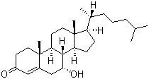 (7R,8s,9s,10r,13r,14s,17r)-7-hydroxy-10,13-dimethyl-17-[(2r)-6-methylheptan-2-yl]-1,2,6,7,8,9,11,12,14,15,16,17-dodecahydrocyclopenta[a]phenanthren-3-one Structure,3862-25-7Structure