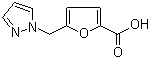 5-(1H-pyrazol-1-ylmethyl)-2-furoic acid Structure,386736-99-8Structure