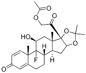 Triamcinolone acetonide 21-acetate Structure,3870-07-3Structure