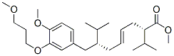 (2S,4E,7R)-7-[[4-Methoxy-3-(3-methoxypropoxy)phenyl]methyl]-8-methyl-2-(1-methylethyl)-4-nonenoic acid methyl ester Structure,387353-71-1Structure