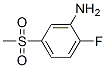 2-Fluoro-5-(methylsulfonyl)aniline Structure,387358-51-2Structure