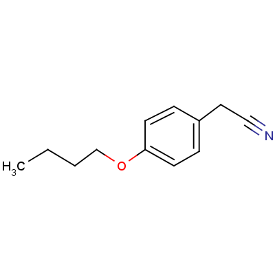 4-Butoxyphenylacetonitrile Structure,38746-93-9Structure