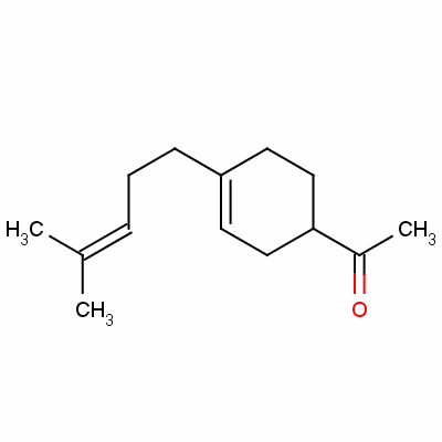 1-[4-(4-Methyl-3-pentenyl)-3-cyclohexen-1-yl ]ethan-1-one Structure,38758-04-2Structure