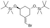 (1R,3R)-5-(Bromomethylene)-1,3-bis(tert-butyldimethylsilyloxy)cyclohexane Structure,387834-41-5Structure