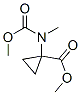 Cyclopropanecarboxylic acid,1-[(methoxycarbonyl)methylamino]-,methyl ester Structure,387845-35-4Structure