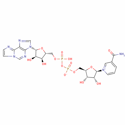 Nicotinamide 1,n(6)-ethenoadenine dinucleotide Structure,38806-38-1Structure