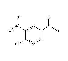 4-Chloro-3-nitrobenzoyl chloride Structure,38818-50-7Structure