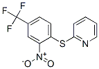 2-Nitro-1-(2-pyridylthio)-4-(trifluoromethyl)benzene Structure,389084-12-2Structure