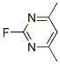 Pyrimidine, 2-fluoro-4,6-dimethyl- (9ci) Structure,38953-33-2Structure