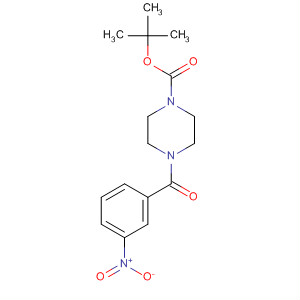 Tert-butyl 4-(3-nitrobenzoyl)tetrahydro-1(2h)-pyrazinecarboxylate Structure,389628-56-2Structure