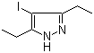 3,5-Diethyl-4-iodo-1h-pyrazole Structure,390356-27-1Structure