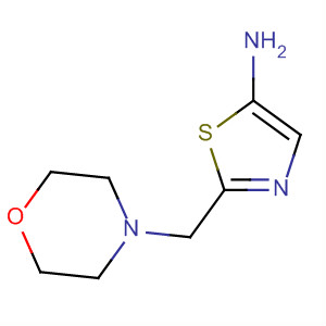 2-(4-Morpholinylmethyl)-5-thiazolamine Structure,390360-47-1Structure