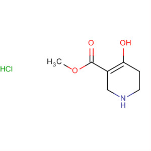 Methyl 4-hydroxy-1,2,5,6-tetrahydropyridine-3-carboxylate hydrochloride Structure,390747-93-0Structure