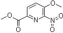 Methyl 5-methoxy-6-nitropicolinate Structure,390816-44-1Structure