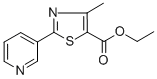 Ethyl 4-methyl-2-(3-pyridinyl)-1,3-thiazole-5-carboxylate Structure,39091-00-4Structure