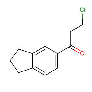 3-Chloro-1-indan-5-yl-propan-1-one Structure,39105-39-0Structure