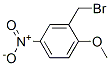 2-Methoxy-5-nitrobenzyl bromide Structure,3913-23-3Structure